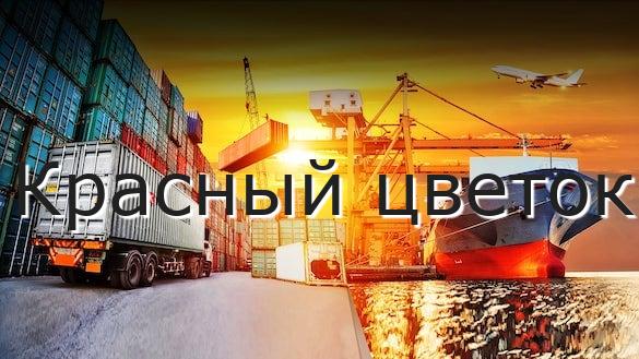 Красный цветок